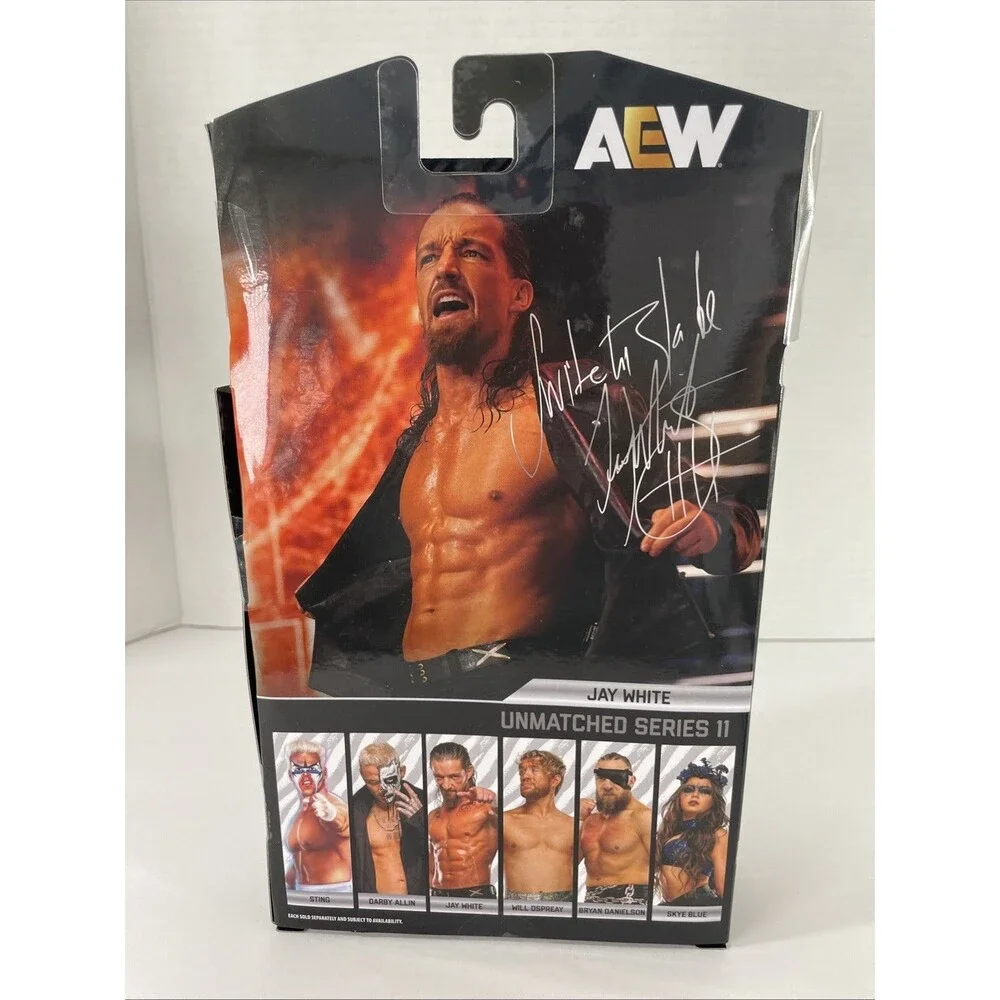 Jay White AEW #88 Series 11 Unmatched Collection 1 of 5000 Chase Edition NEW Lip